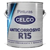 Pintura Anticorrosiva R-15 Aluminio (Galón) CELCO Cod; 14233