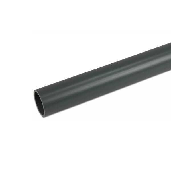 Tubo de 1/2" pvc gris